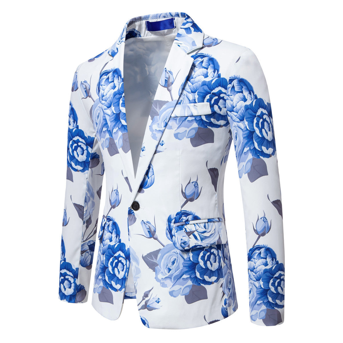 Herren Blazer Elegant Flora Design Modern - BerlinGlamour