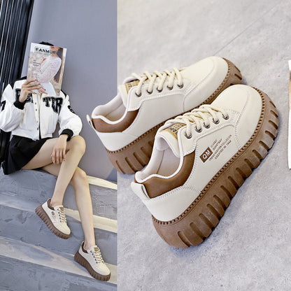 Damen Sneaker Plattformschuhe Modisch Hoch mit Dämpfung - BerlinGlamour