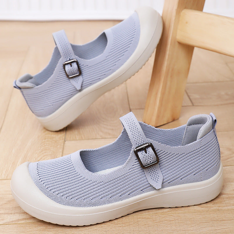 Damen Sandalen Bequem Elegant Schnalle Schuhe - BerlinGlamour