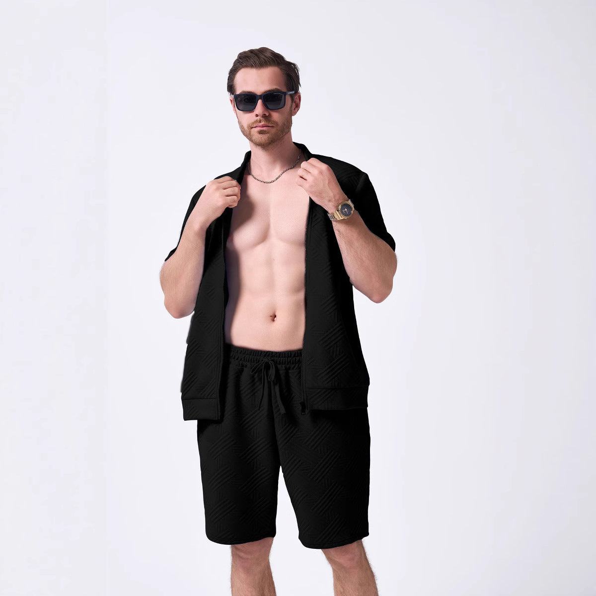 Herren Freizeit-Set Modern atmungsaktiv Sportlich