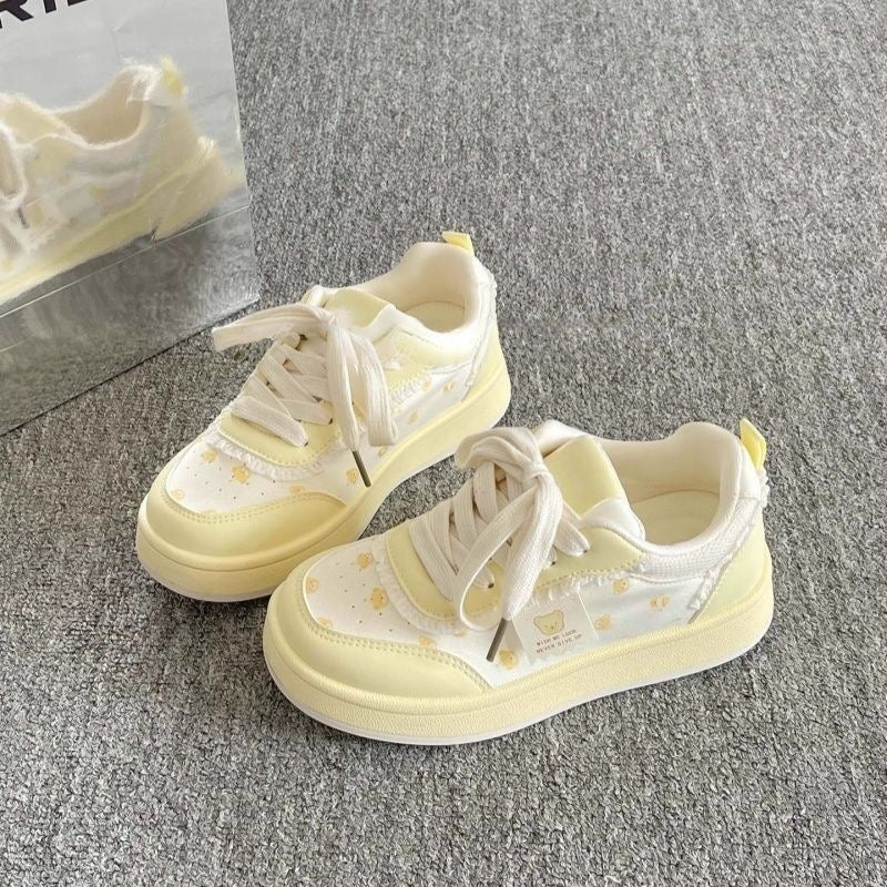 Damen Sneaker Bequem Tiermotive Sportlich