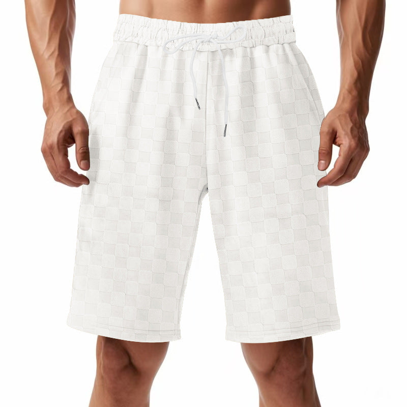Herren Sport Shorts Elastisch Mit Seitentaschen