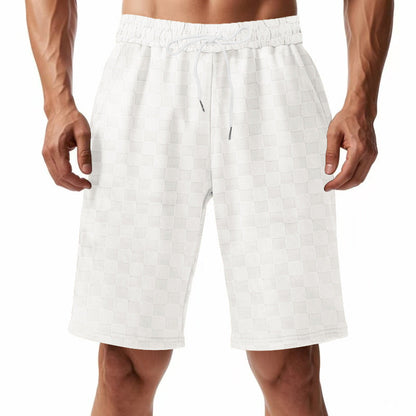 Herren Sport Shorts Elastisch Mit Seitentaschen