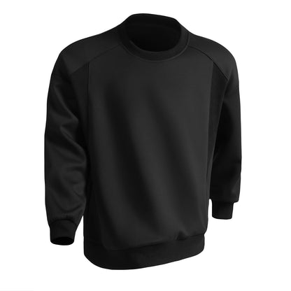 Herren Sportpullover Rundhals Funktionales Material Modern