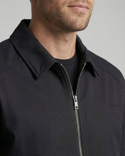 Herren Steppjacke Grau Kurz British Style Polsterung