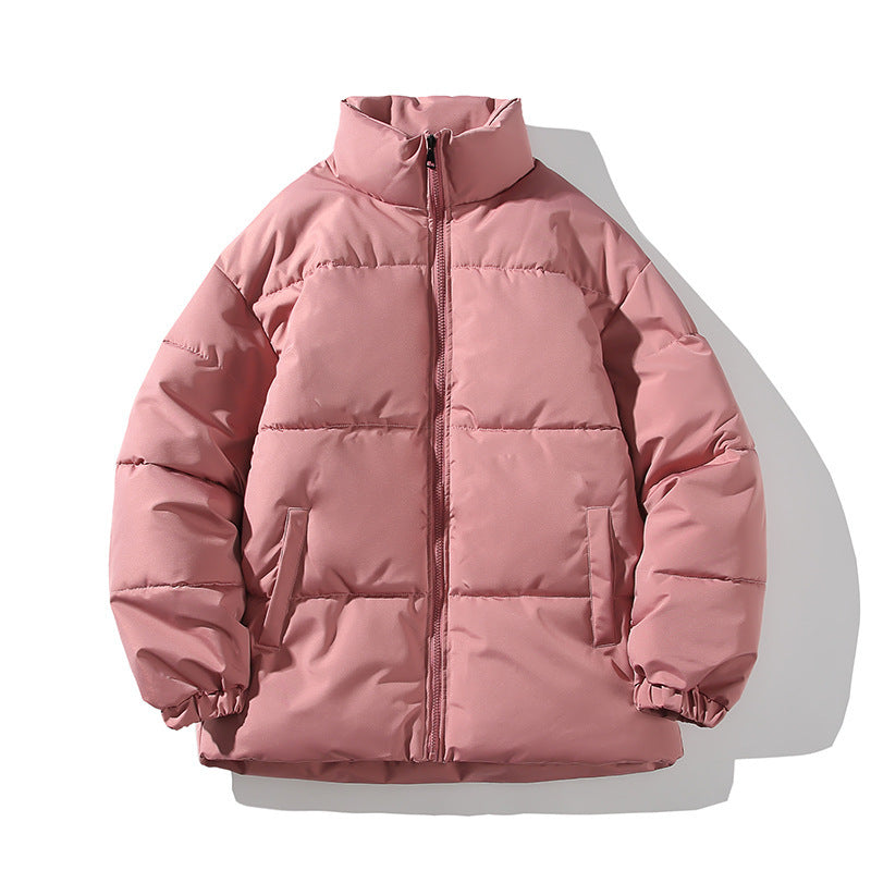 Herren Steppjacke Isoliert Warm mit Hochkragen Elastisch
