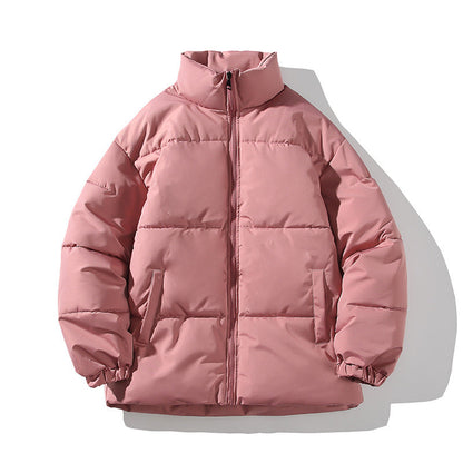 Herren Steppjacke Isoliert Warm mit Hochkragen Elastisch