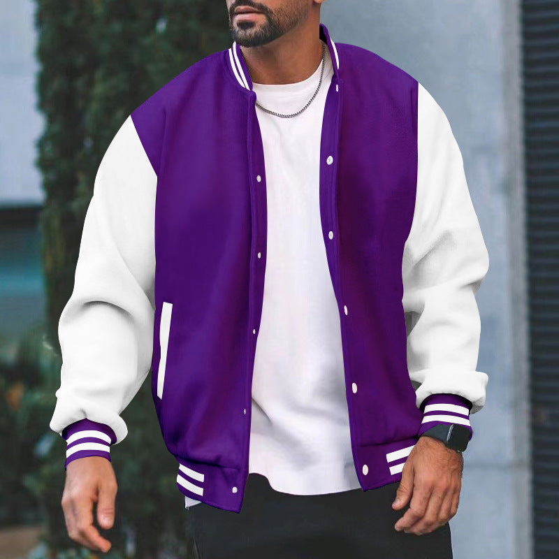Herren Sportjacke Casual College Style