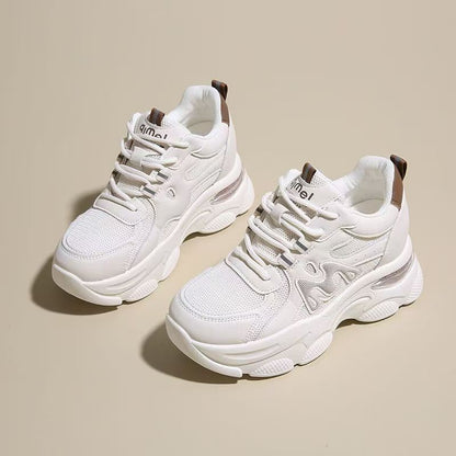 Damen Sneaker bequem elastisch mit dämpfender Sohle