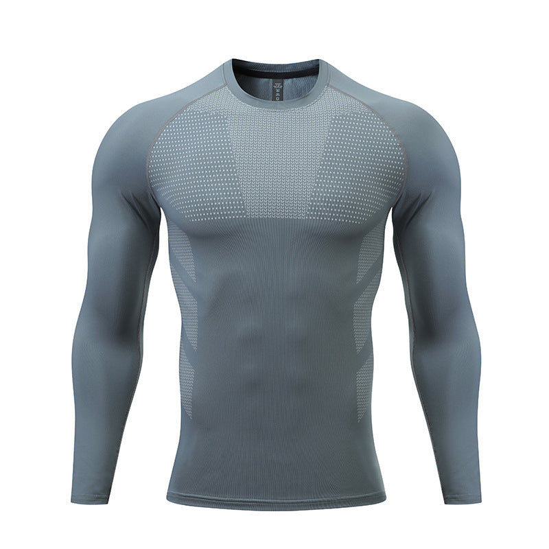 Herren Sportshirt Langarm Kompressionsshirt Funktionales
