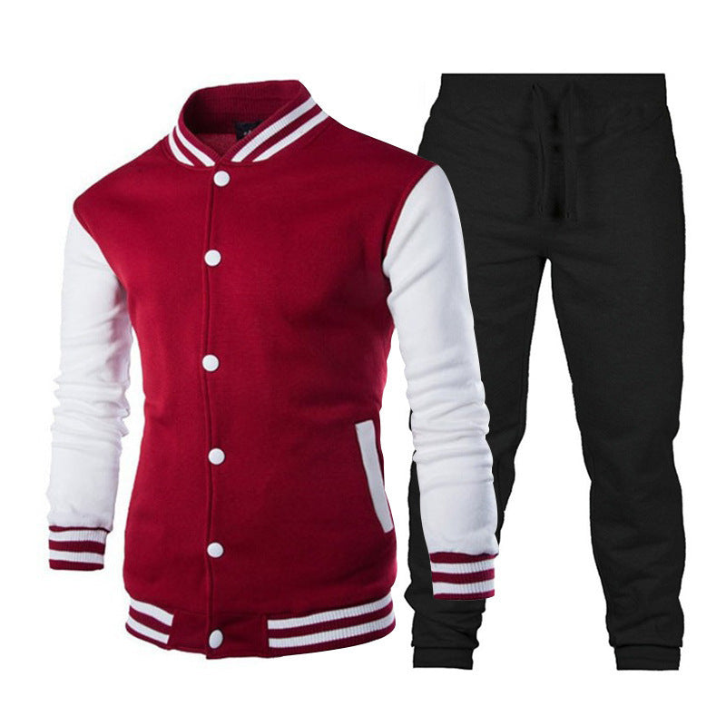 Herren Sportset Jogginghose Jacke Komfort Set