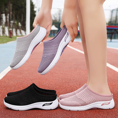 Damen Schuhe Bequem atmungsaktiv Slip-On Sneaker