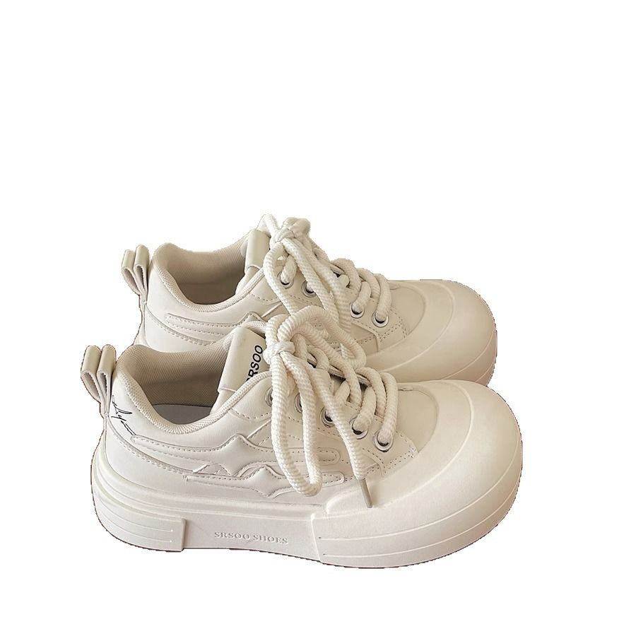 Damen Sneaker Plattform atmungsaktiv extra dämpfend