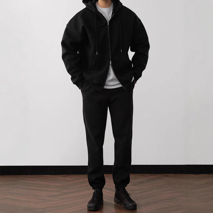 Herren Freizeitjacke Bequem mit Jogginghose Sportlich