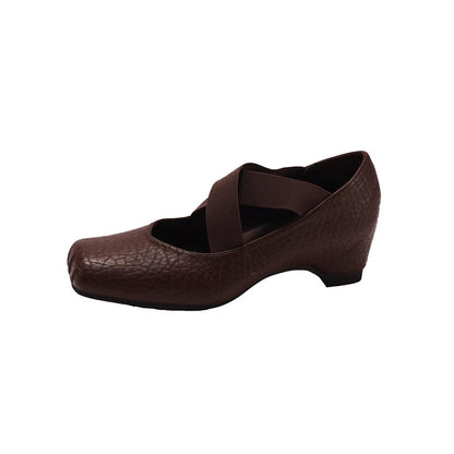 Damen Ballerinas Bequem Gepolstert Elastisch
