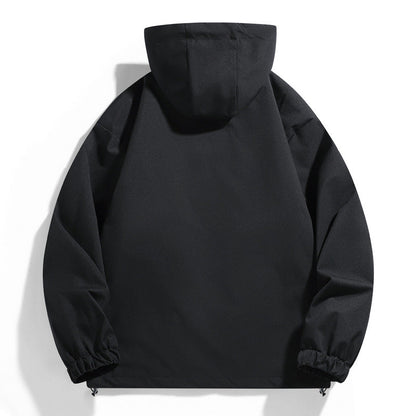 Herren Outdoorjacke Wasser- und Windschutz Funktionell