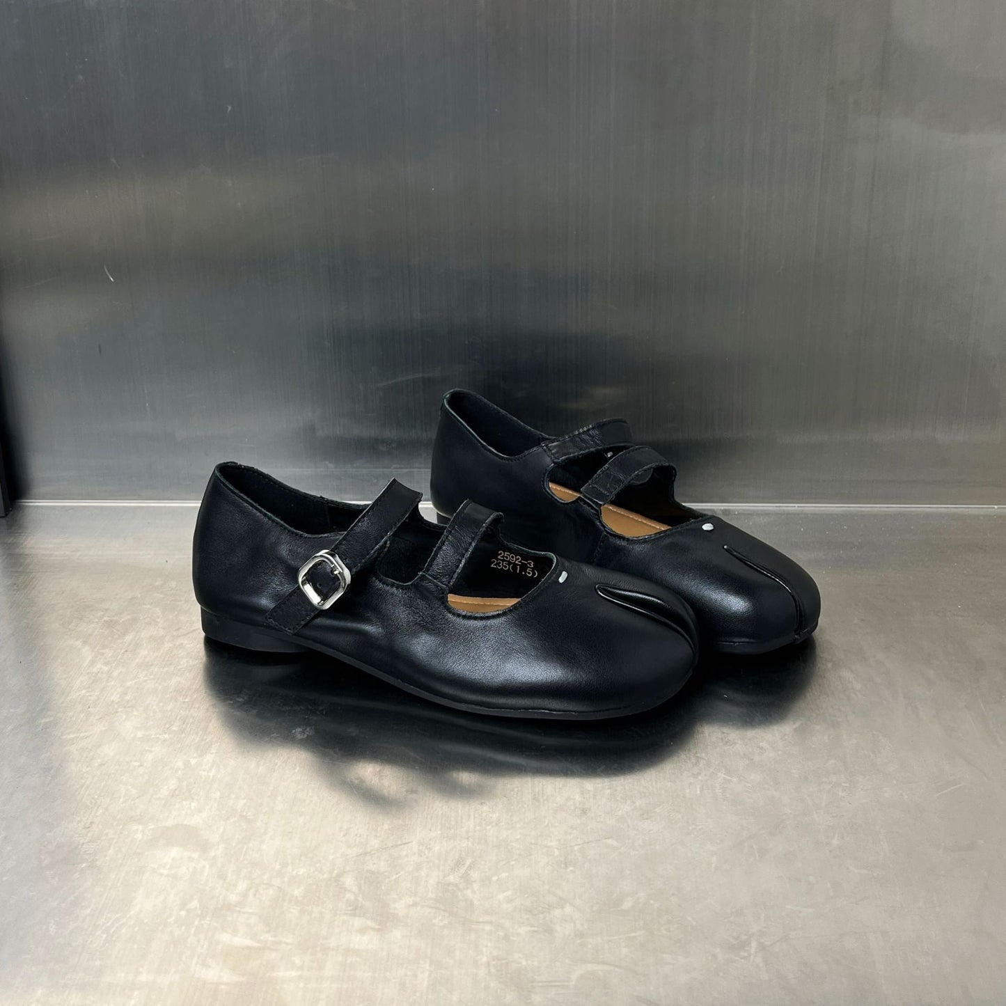 Damen Ballerinas Bequem Anatomisch Modern