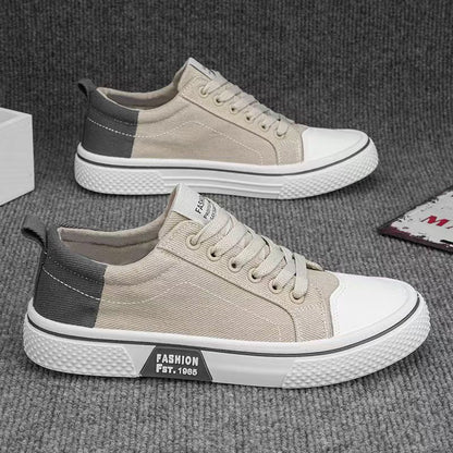 Damen Sneaker Modisch Kontrast Einsätze Sportlich Trendy
