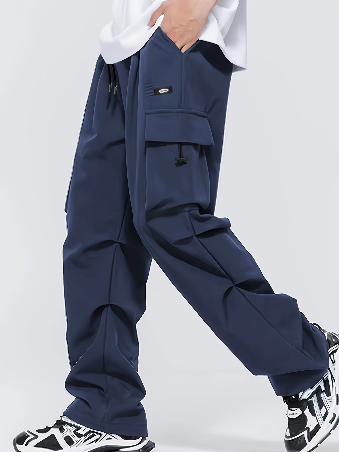 Herren Cargo-Hose Multifunktions-Taschen Verstellbar