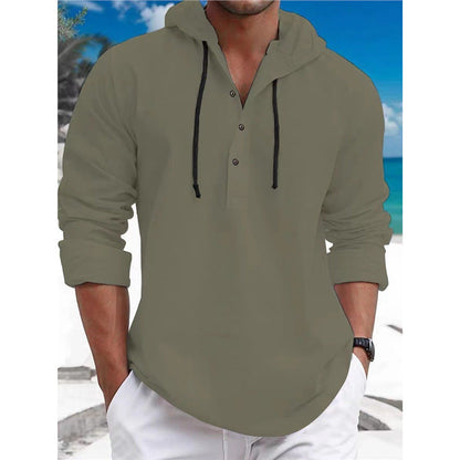 Herren Kapuzenpullover Sportlich Freizeit Modern