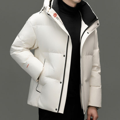 Herren Winterjacke Warm Isoliert Wattierte Parka