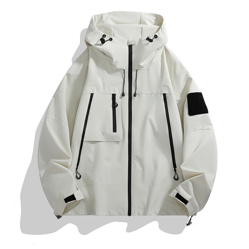 Herren Funktionsjacke Wasserabweisend Vielseitig Sicherheitsjacke