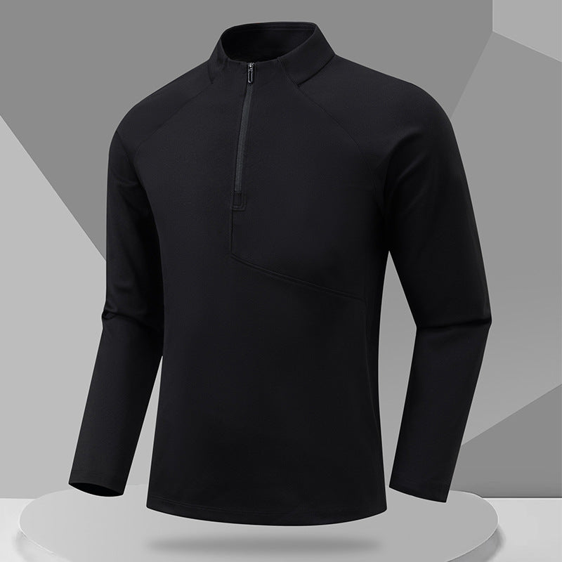 Funktionspullover Herren Stehkragen Warm Wasserabweisend