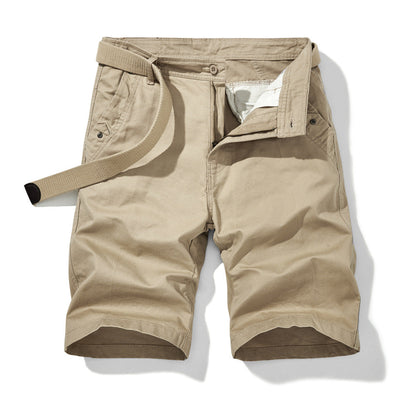 Herren Shorts Cargo Bequem Verstellbar Mit Taschen
