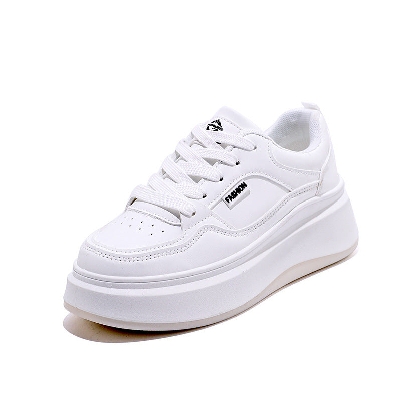Damen Sneaker Hoch High Heel Chunky Laufsohlen