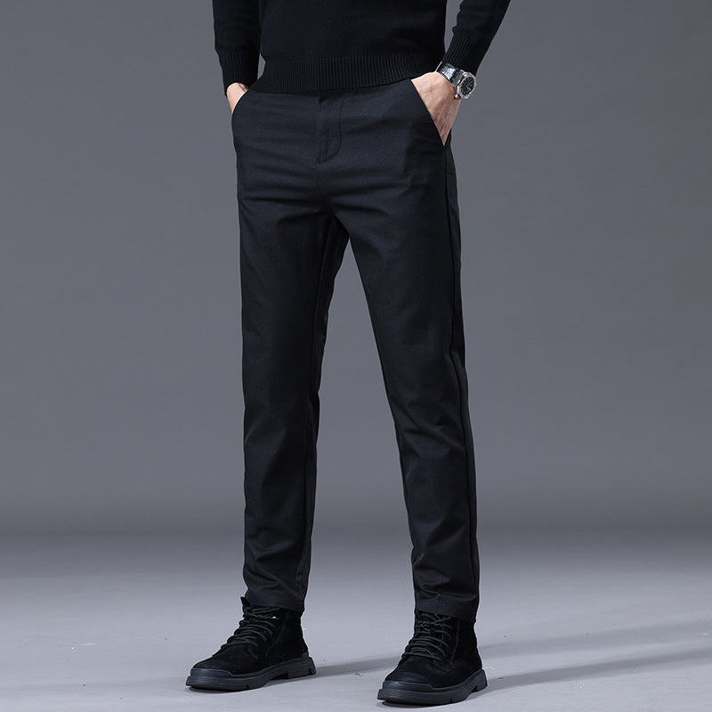 Herren Slim Fit Hose Bequem Mit Taschen - BerlinGlamour