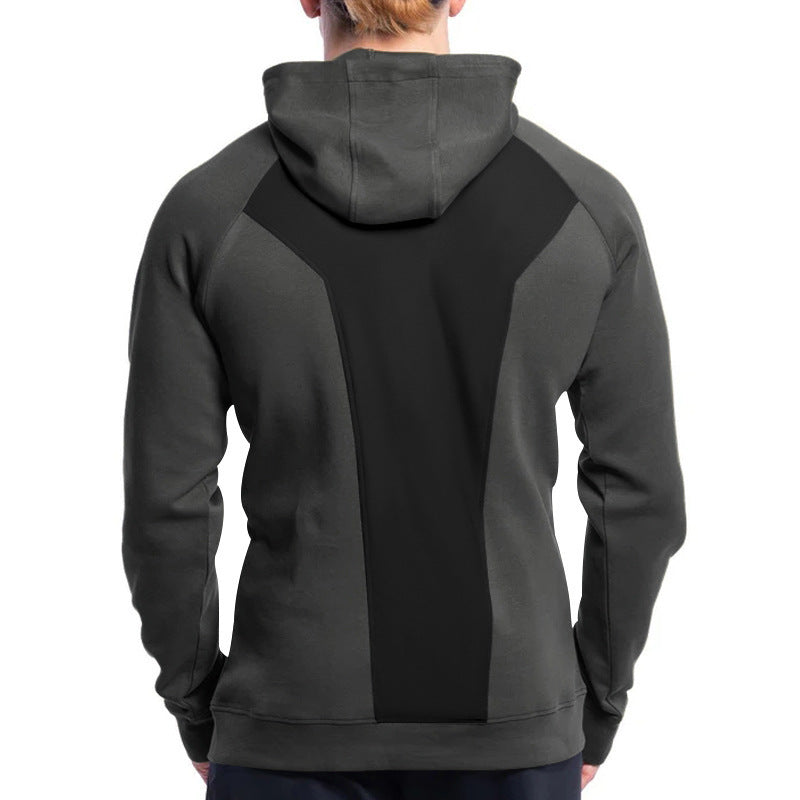 Herren Sportpullover Funktionell Mit Kängurutasche