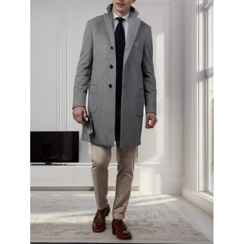 Herren Mantel Slim Fit Modern Elegant