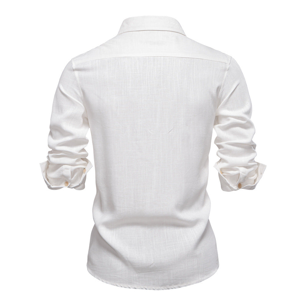 Leichte Sommerhemden Herren Modern Slim Fit