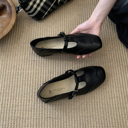 Damen Halbschuhe Elegante Riemchen Schuhe Komfortabel