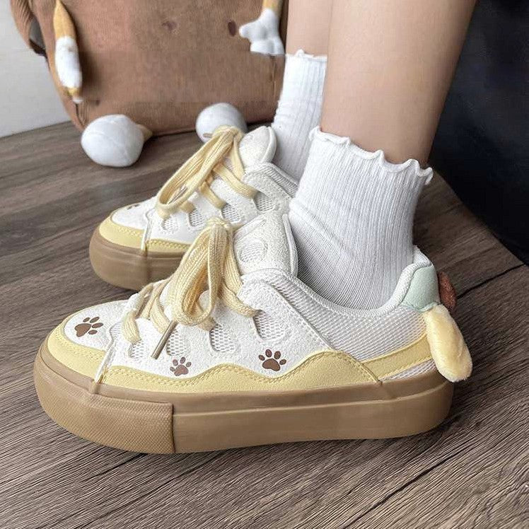 Damen Sneaker Tiermuster Trendy Mode Schuhe