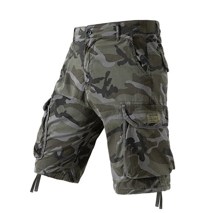 Herren Cargoshorts Camouflage Militärstyle mit vielen Taschen