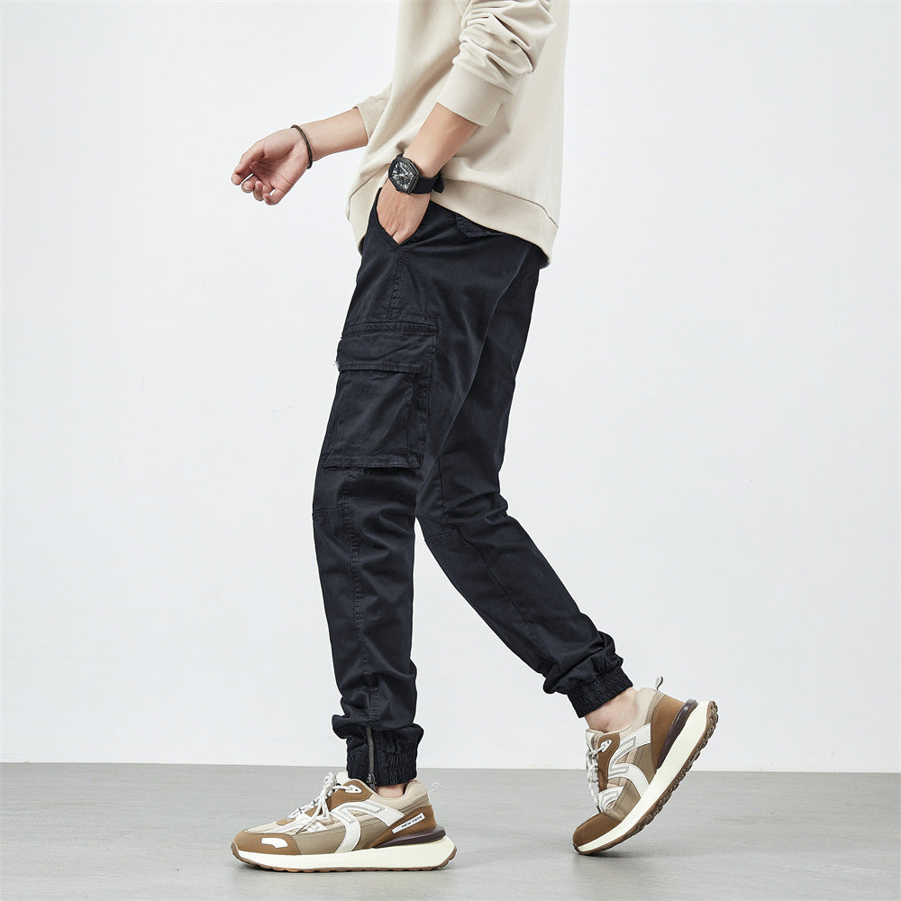 Herren Cargo-Hose Bequem Modern