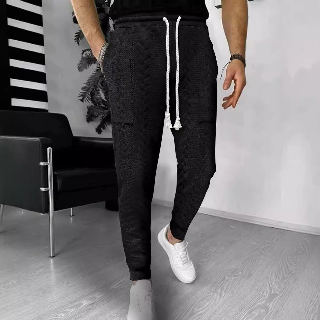 Herren Sportliche Freizeithose Comfort Fit Elegant