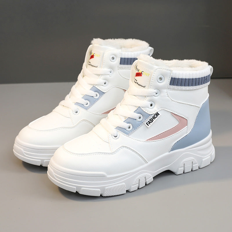 Damen Sneaker High-Top Warm Innenfutter Strapazierfähig