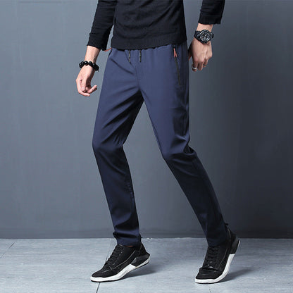 Herren Freizeithose Sportlich mit Reißverschlusstaschen