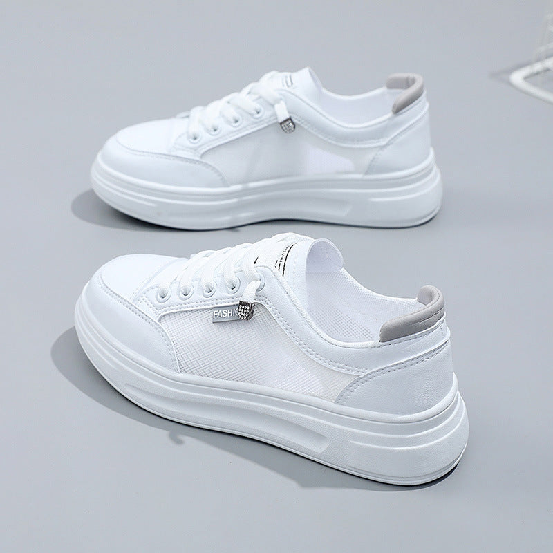 Damen Sneaker Sportlich Freizeit Atmungsaktiv Mit Dämpfung