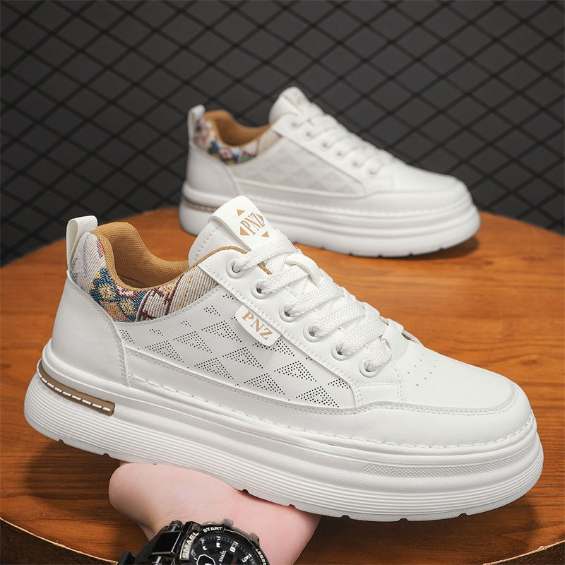 Damen Plateau Sneaker Hochmodisch Trendy