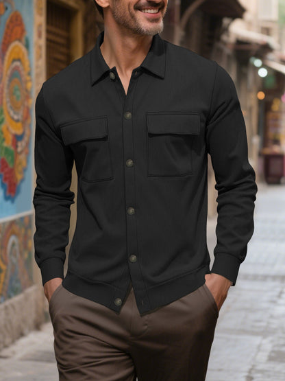 Männer Freizeithemd mit Taschen Modern Urban