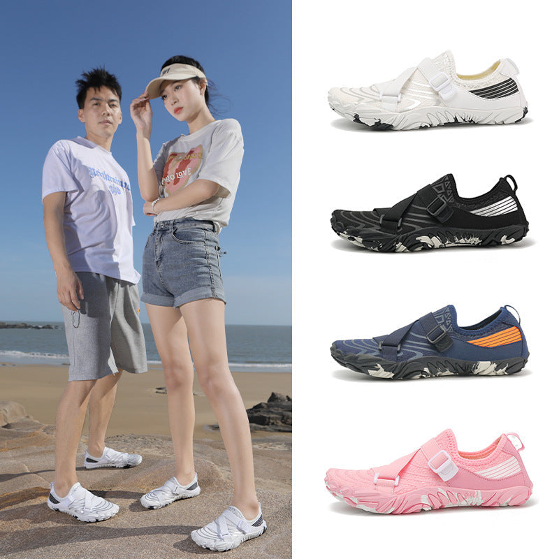 Damen Aquafitness Schuhe Sportlich Rutschfest Verstellbar - BerlinGlamour
