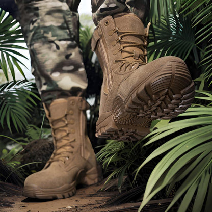 Herren Outdoor-Stiefel Knöchelschutz Rutschfest Wanderstiefel