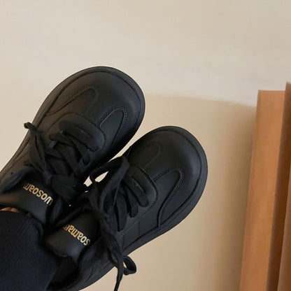 Damen Plateau Sneaker Bequem Urban Mode