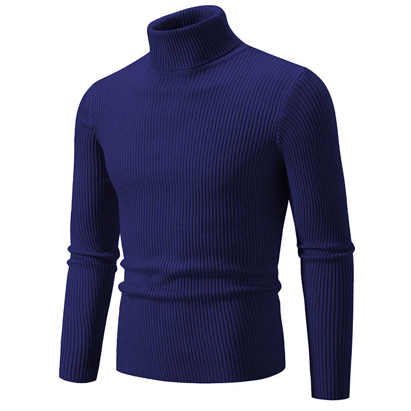 Herren Rollkragenpullover Fein Strick Langlebig Elegent