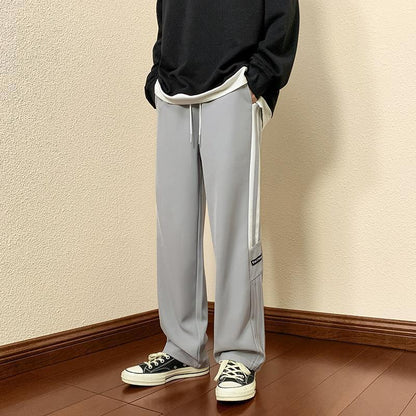 Herren Freizeithose Sportlich Modern mit Seitentaschen