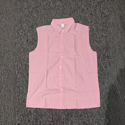 Herren Sommerweste Leicht Freizeitshirt Modern