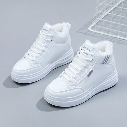 Damen Winter Sneaker Warm mit Weichem Innenfutter